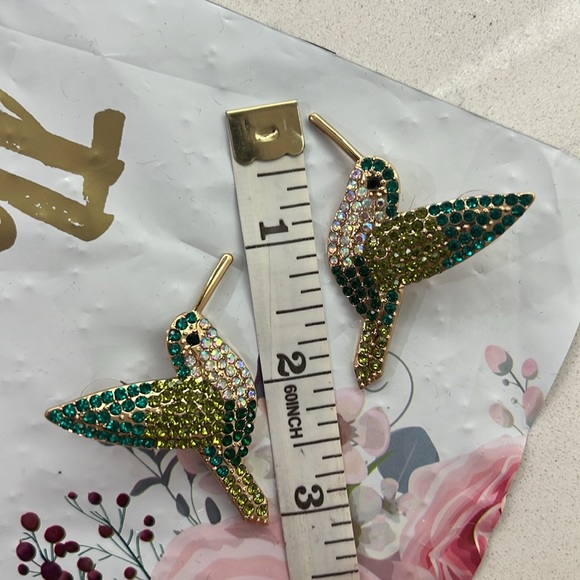 Hummingbird earrings - Picture 4 of 4